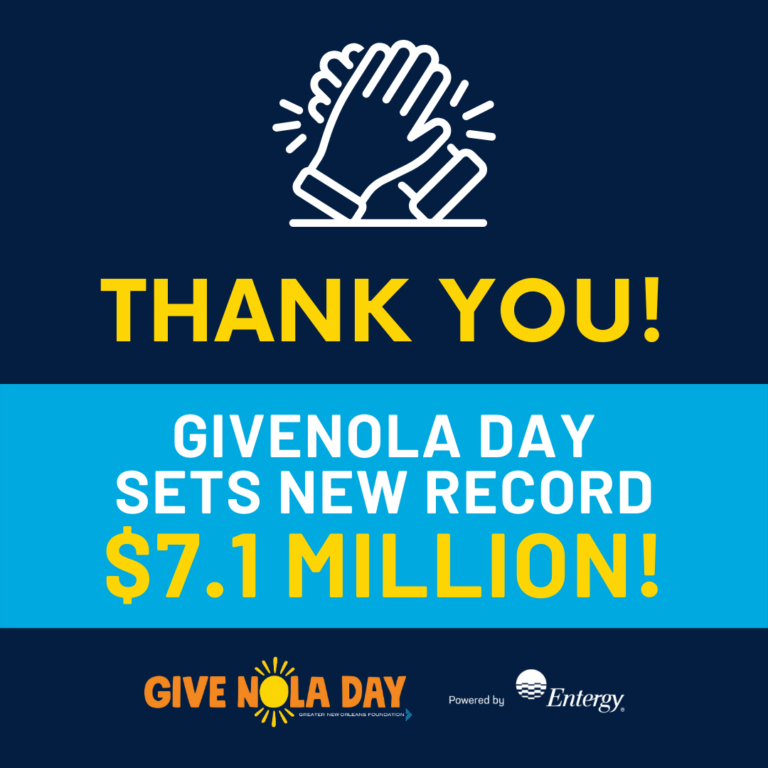 GiveNOLA Day Raises Record 7.1 Million in Seventh Year Greater New
